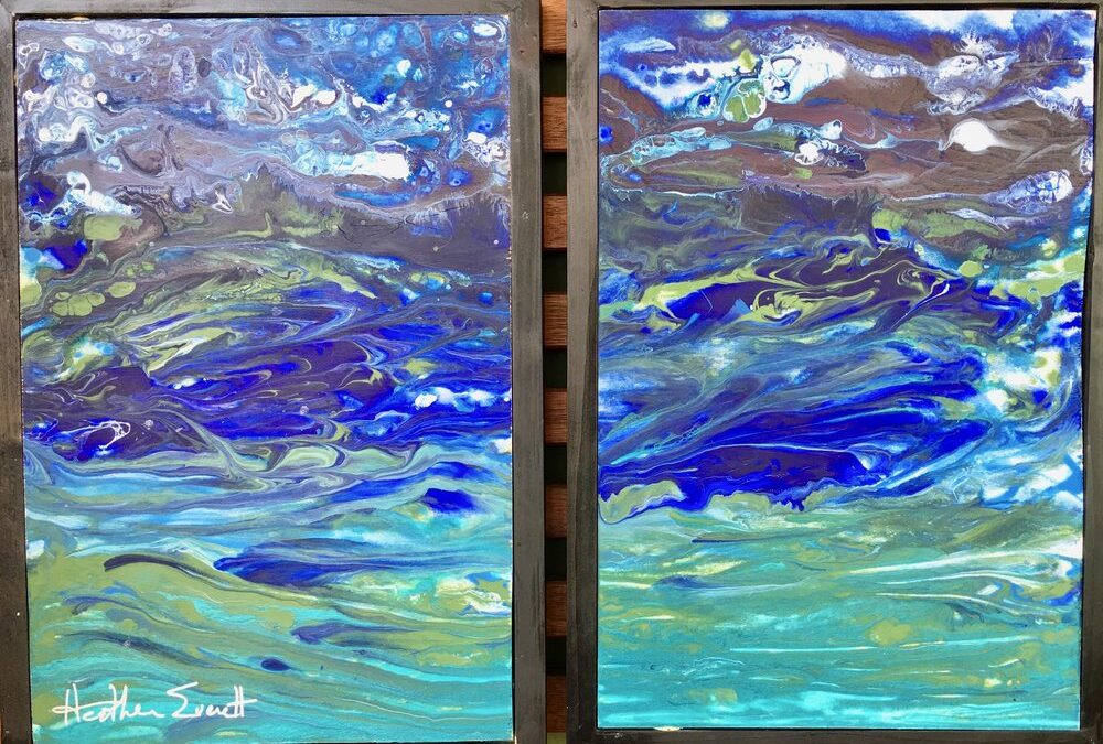 Reef 2 (Diptych)